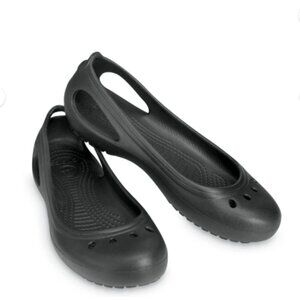 Crocs Kadee Flats - Size 8 - Black